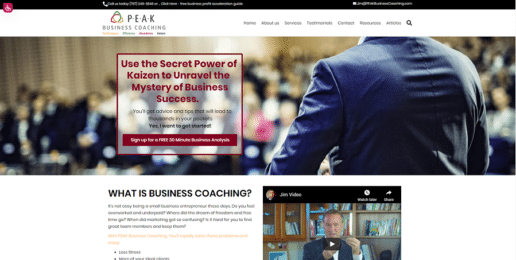 PEAK-Business-Coaching-Newly-Redesigned-Website-516x260